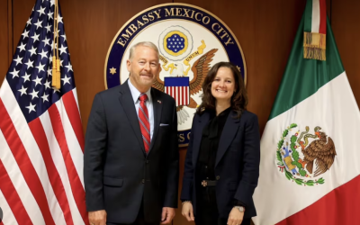 EU TRABAJARÁ CON MÉXICO PARA COMBATIR BANDAS DEL CRIMEN ORGANIZADO: RONALD JOHNSON